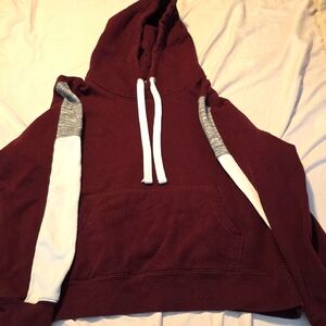 Fashion Nova Maroon hoodie - Size Medium (M)